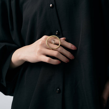 【Rema.】cell double finger ring