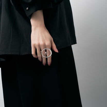 【Rema.】cell double finger ring