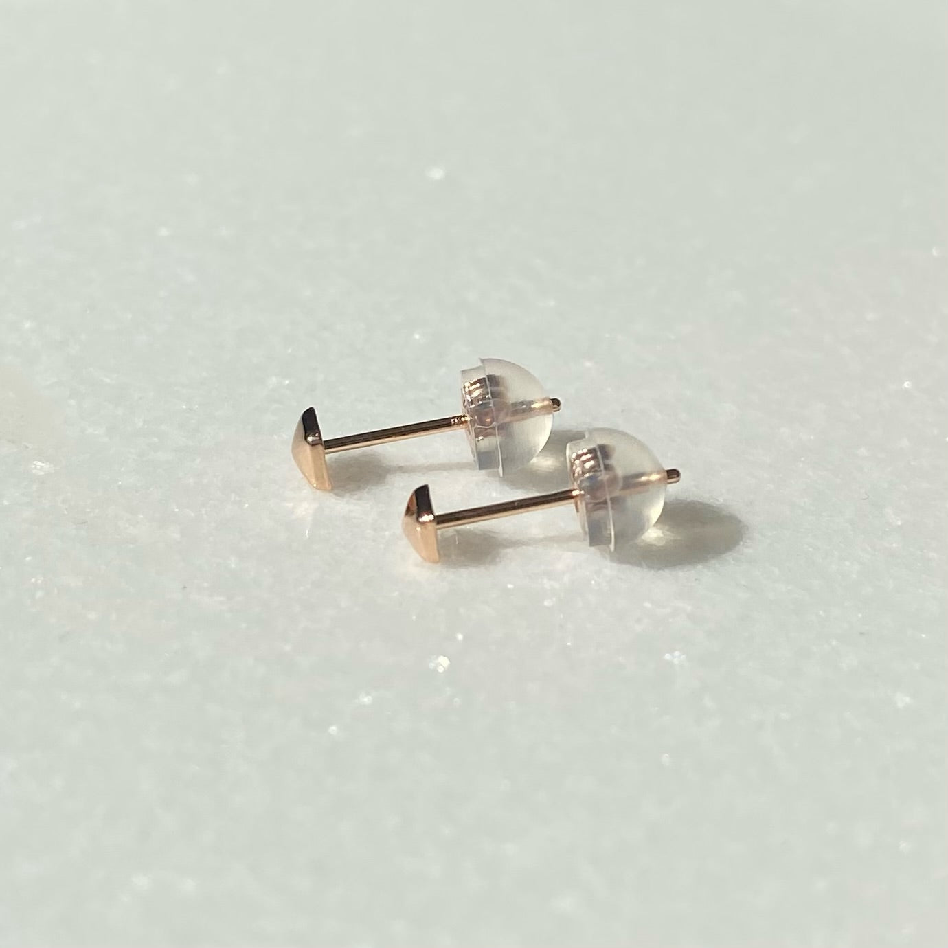 K10 K18 (WG/PG/YG) ひし形ピアス(小) | 43-1221-1223-1450-1452