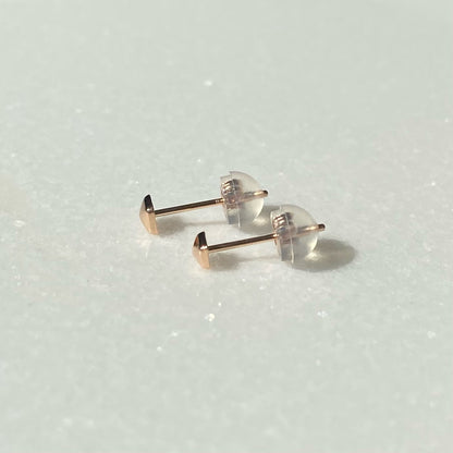K10 K18 (WG/PG/YG) ひし形ピアス(小) | 43-1221-1223-1450-1452