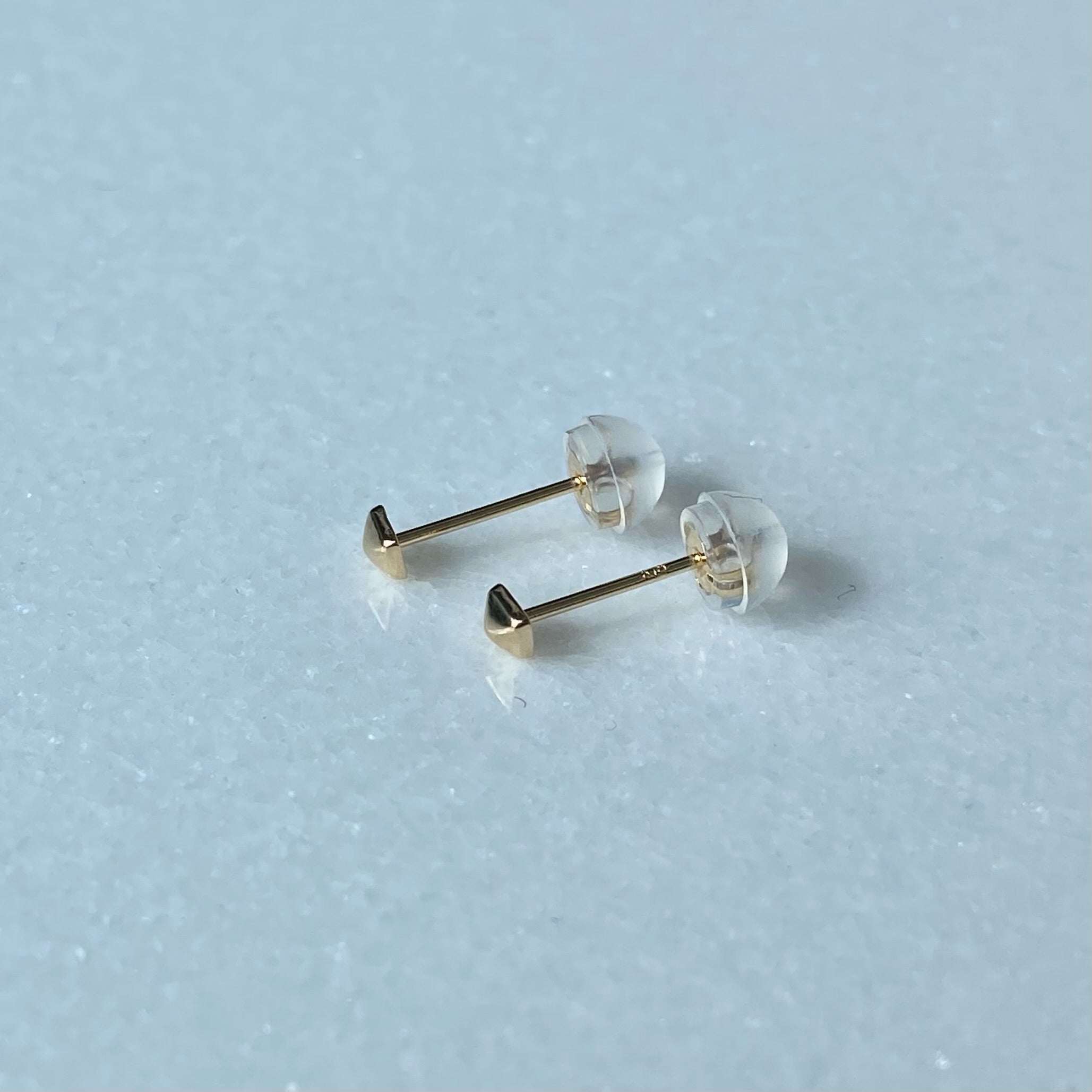 K10 K18 (WG/PG/YG) ひし形ピアス(小) | 43-1221-1223-1450-1452