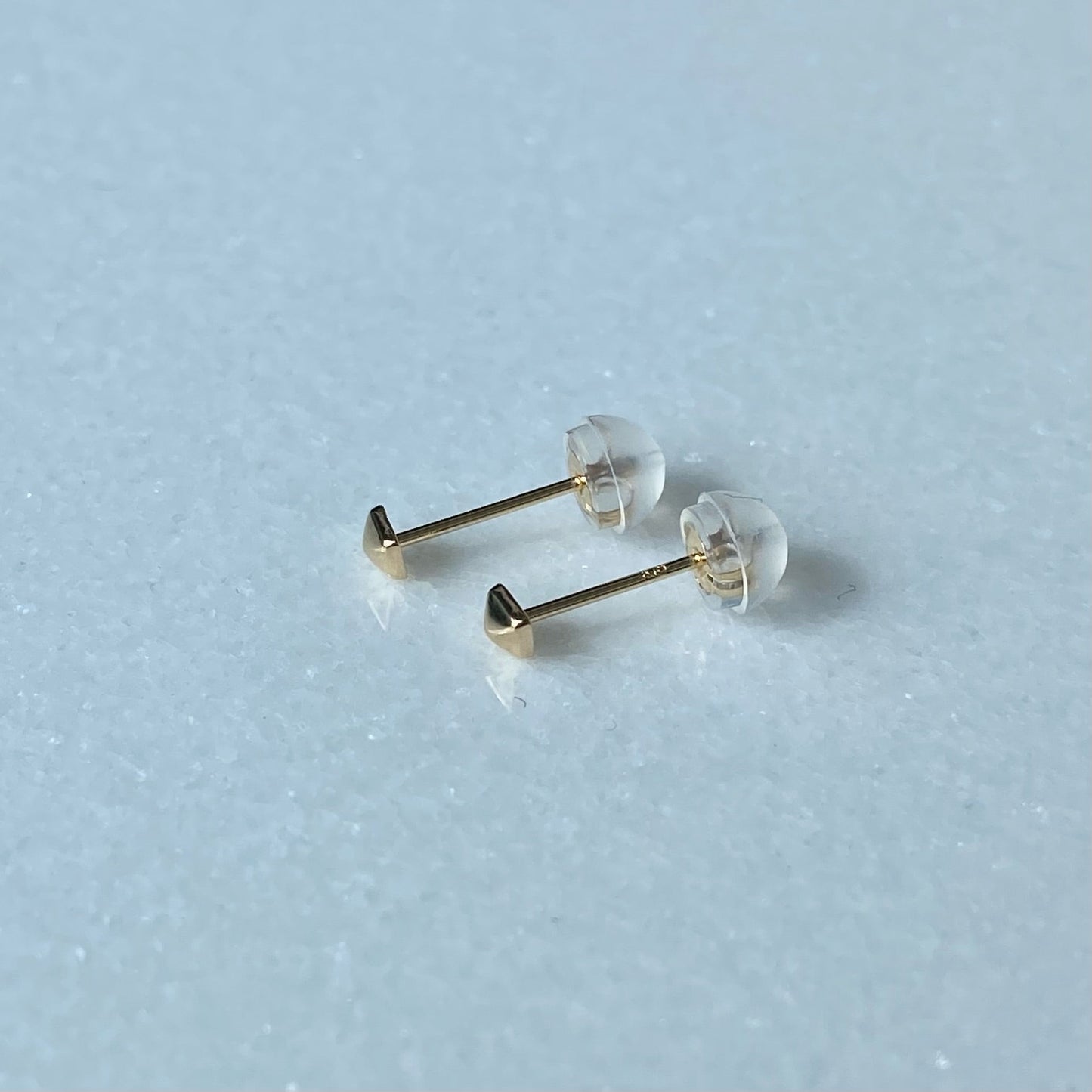 K10 K18 (WG/PG/YG) ひし形ピアス(小) | 43-1221-1223-1450-1452