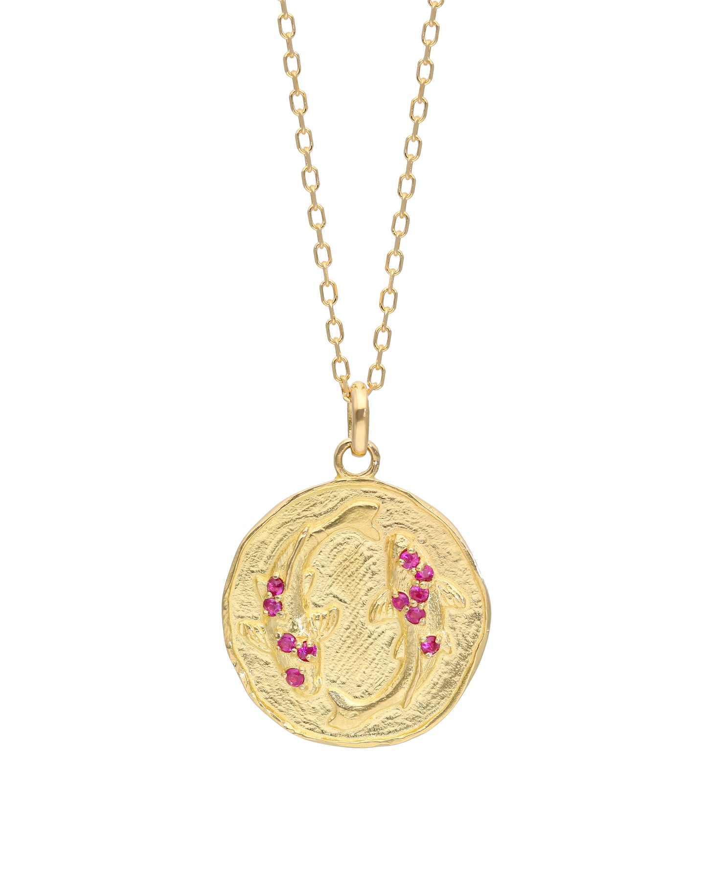 [andiima] Carp Coin Necklace