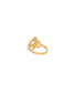 【andiima】MIZUHIKI Leaf Ring(small)