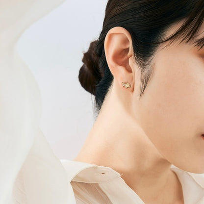 K10 トリケラトプス ピアス ❘ 43-8528