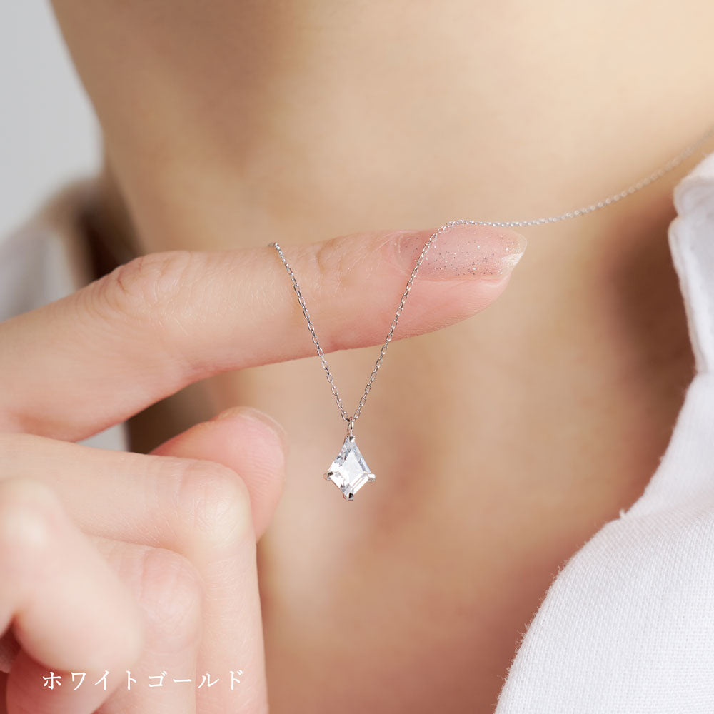 Holiday Collection】K10 キュービックジルコニア ネックレス | 95