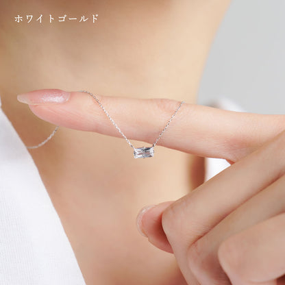 【Holiday Collection】K10 キュービックジルコニア ネックレス | 95-1325-1326