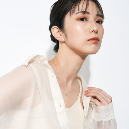 K10PG カニ ネックレス（ピンク）｜63-8811