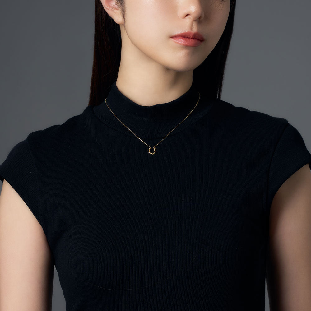 K10 馬蹄 ネックレス｜63-8877