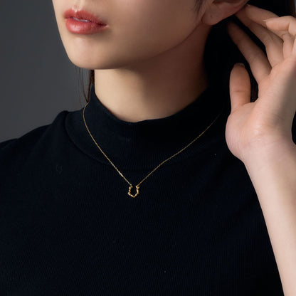 K10 馬蹄 ネックレス｜63-8877