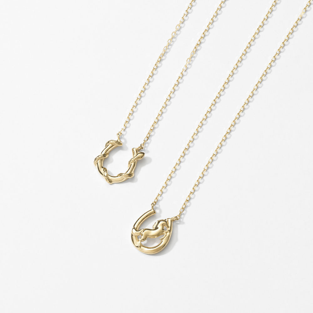 K10 馬蹄 ネックレス｜63-8877