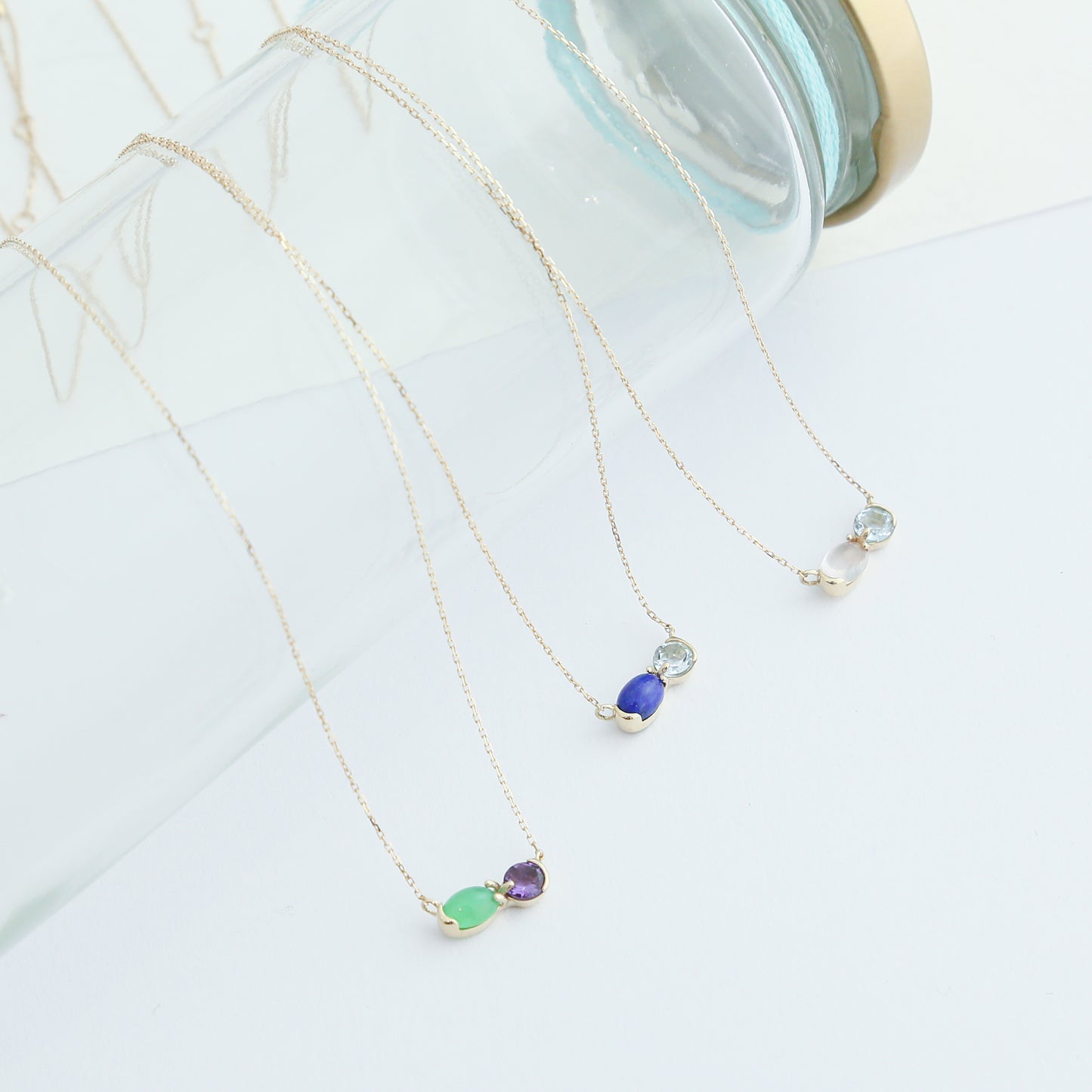 [Made-to-order] K10 Yamanashi necklace ｜60-8659-8670