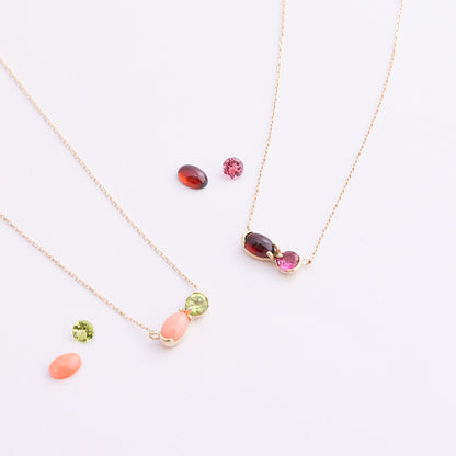 [Made-to-order] K10 Yamanashi necklace ｜60-8659-8670