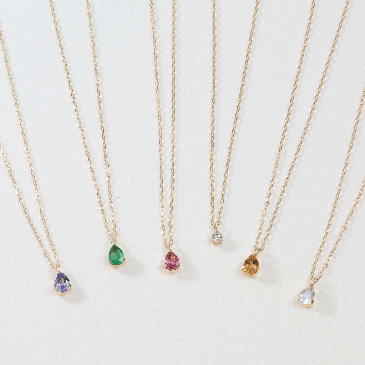 K10 Birthstone Necklace ｜63-7801-7812