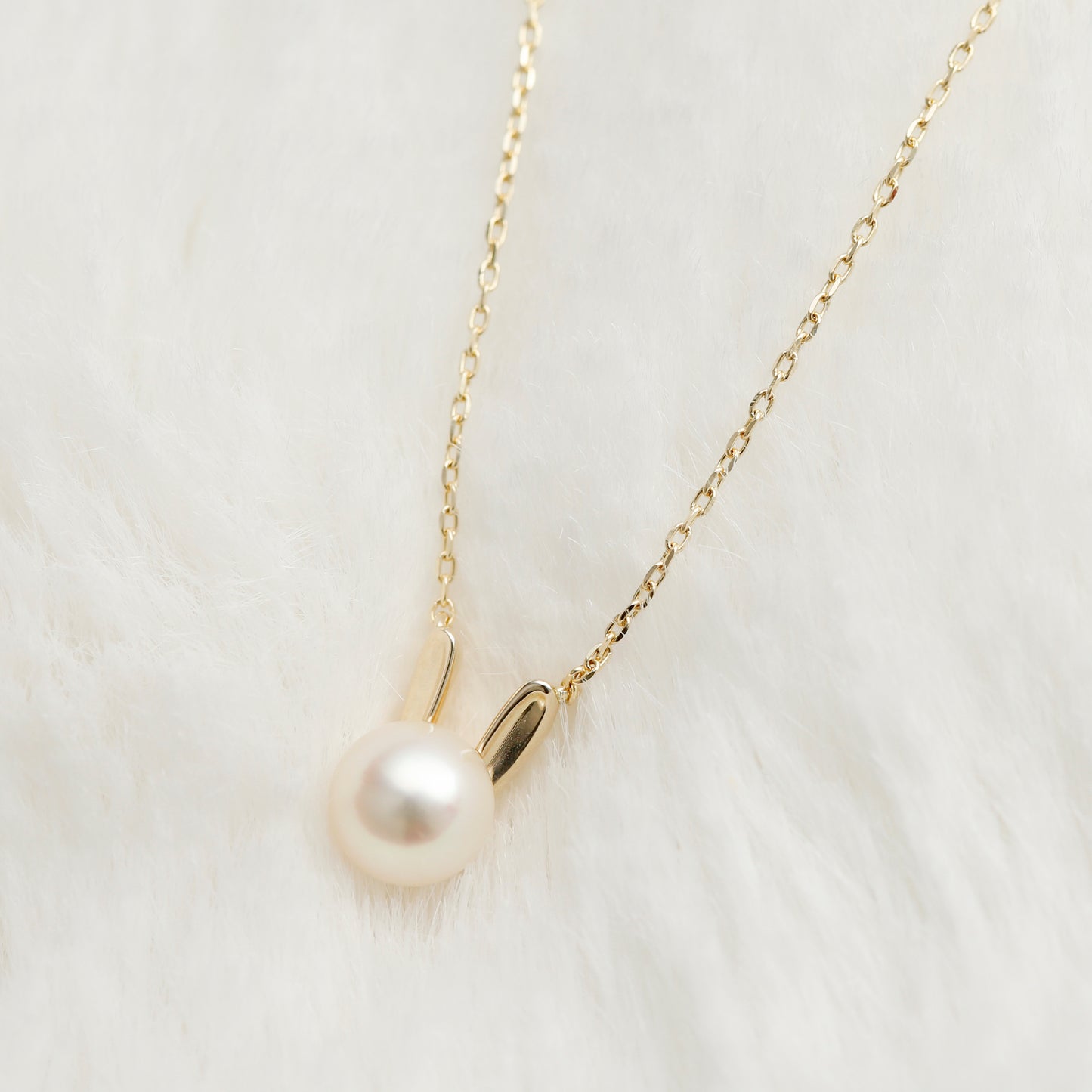 [Made to order] K10 pearl necklace | 66-7621