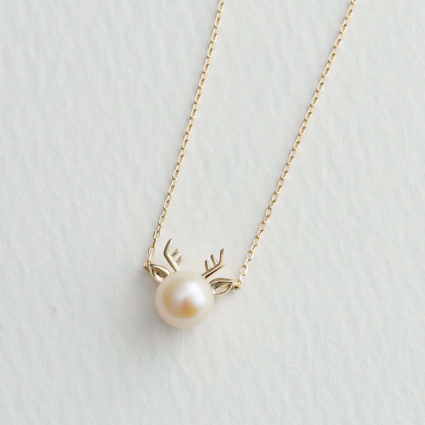 [Made to order] K10 pearl necklace | 66-7623