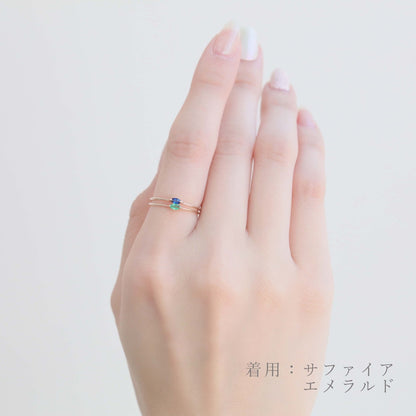 [Made to order] K10 birthstone ring | 36-2131-2142