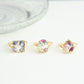 [Made-to-order] K18 color stone ring | 96-2082