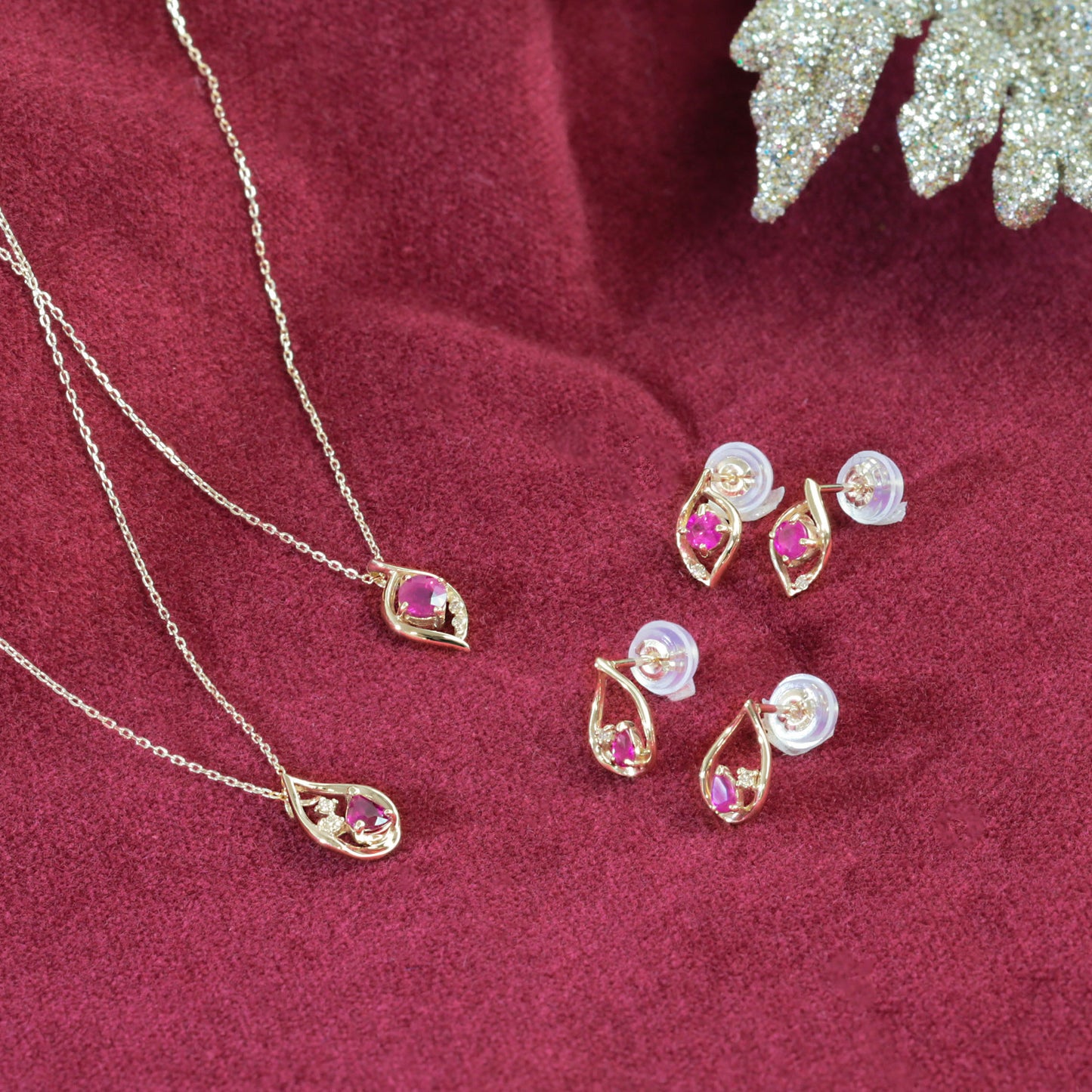 K10 Ruby Necklace | 95-1319-1320