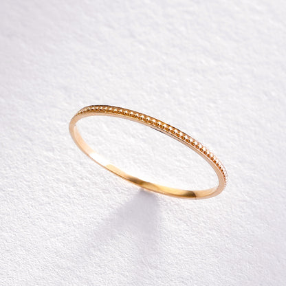 [Made to order] K10 layered ring | 20-3716-3734