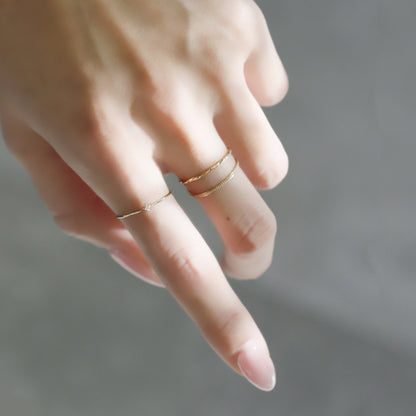 [Made to Order] K10 Layered Ring | 20-3715-3733