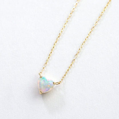 [Made to order] K10 Opal Necklace | 60-8000