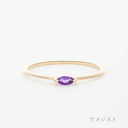 [Made to order] K10 birthstone ring | 36-2131-2142