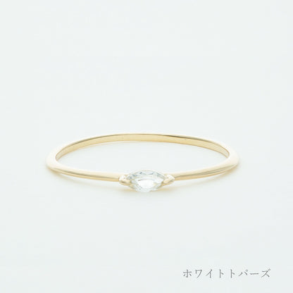 [Made to order] K10 birthstone ring | 36-2131-2142