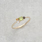 K10 color stone ring | 36-2151-2155
