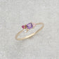 K10 color stone ring | 36-2151-2155