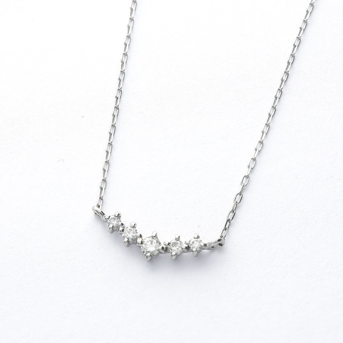 L&Co.(エルアンドコー)】ネックレス｜PT900 ダイヤモンド ネックレス 