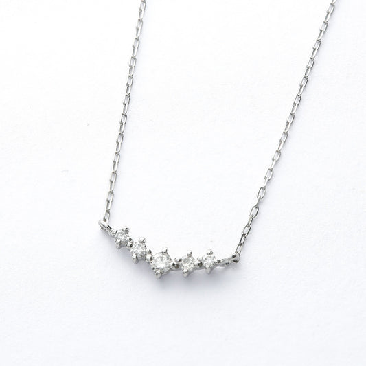 PT900 Diamond Necklace｜60-8126