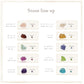 SV colored stone brooch｜74-2200-2224