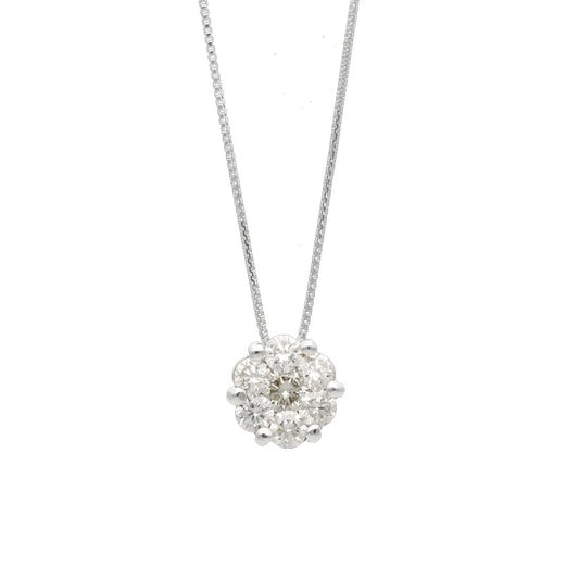 Platinum Diamond Necklace | 60-7788