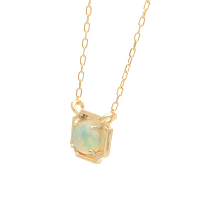 [Made to order] K10 Opal Necklace | 60-8158