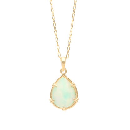 [Made to order] K10 Opal Necklace | 60-8160