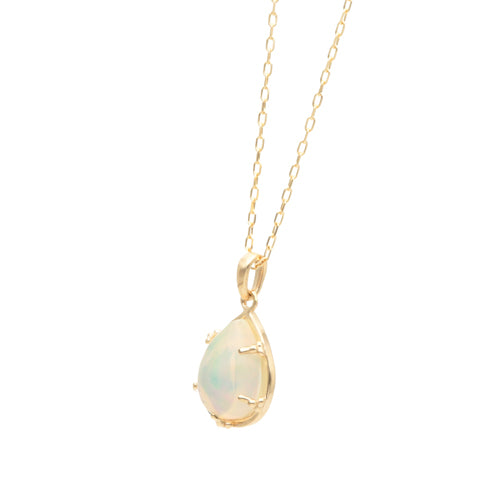 [Made to order] K10 Opal Necklace | 60-8160