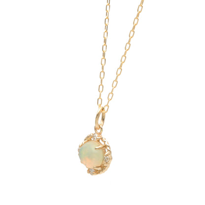 [Made to order] K10 Opal Necklace | 60-8162