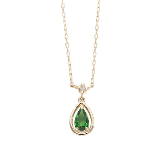 K10 Green Garnet Necklace｜60-9097