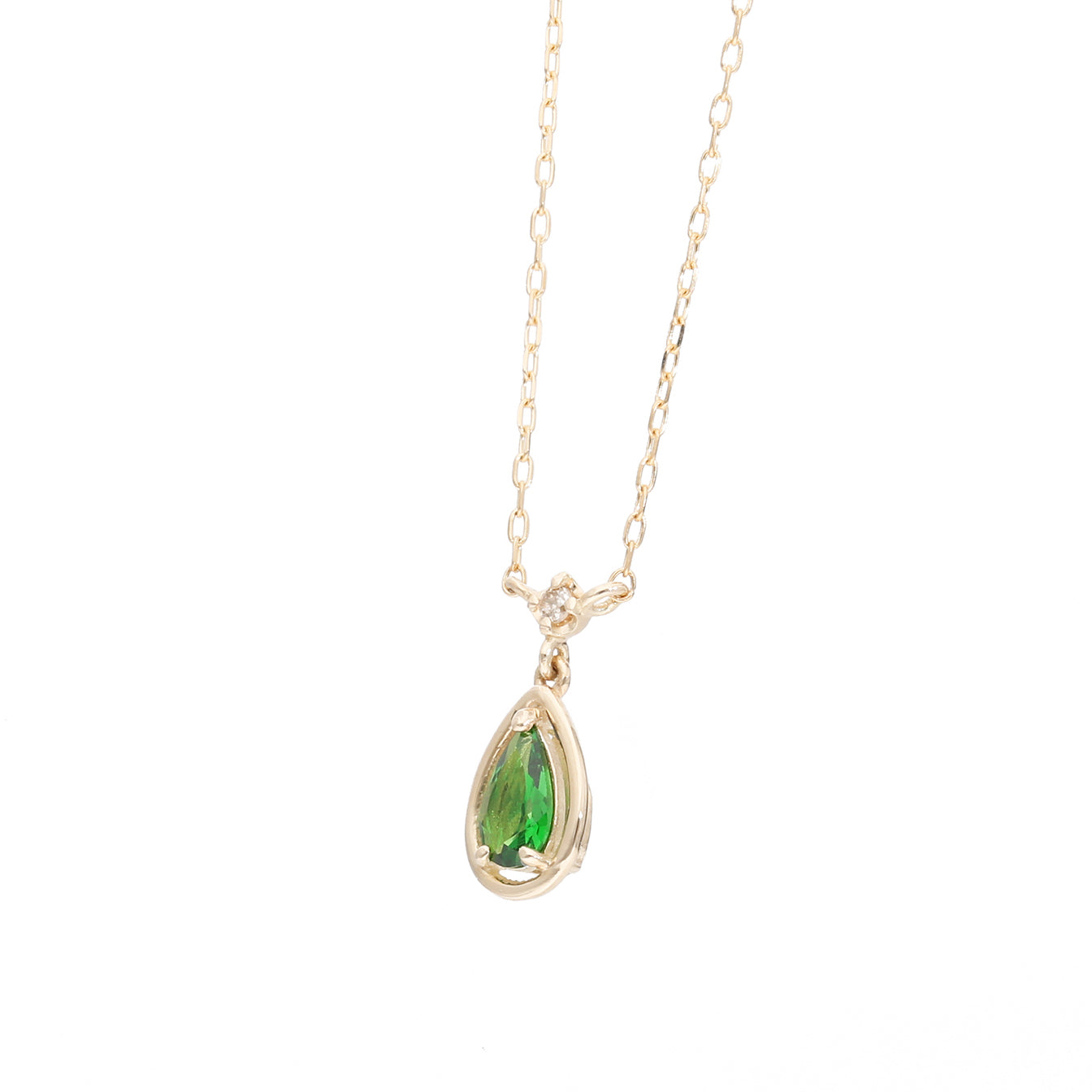 K10 Green Garnet Necklace｜60-9097