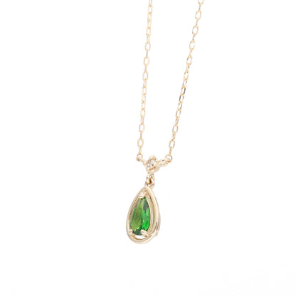 K10 Green Garnet Necklace｜60-9097