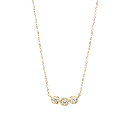 2022 Christmas K18 diamond necklace｜60-9138