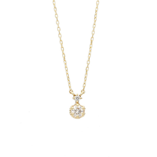 2022 Christmas K10 Diamond Necklace｜60-9143 