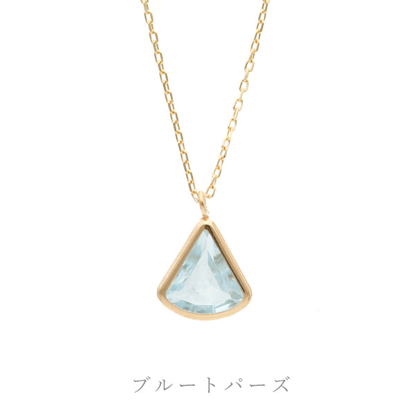 K10 カラーストーン ネックレス