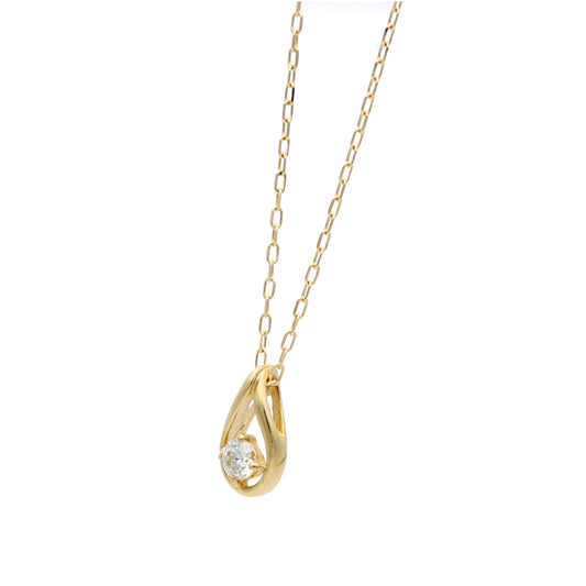 K18 diamond 0.08ct necklace｜63-3071