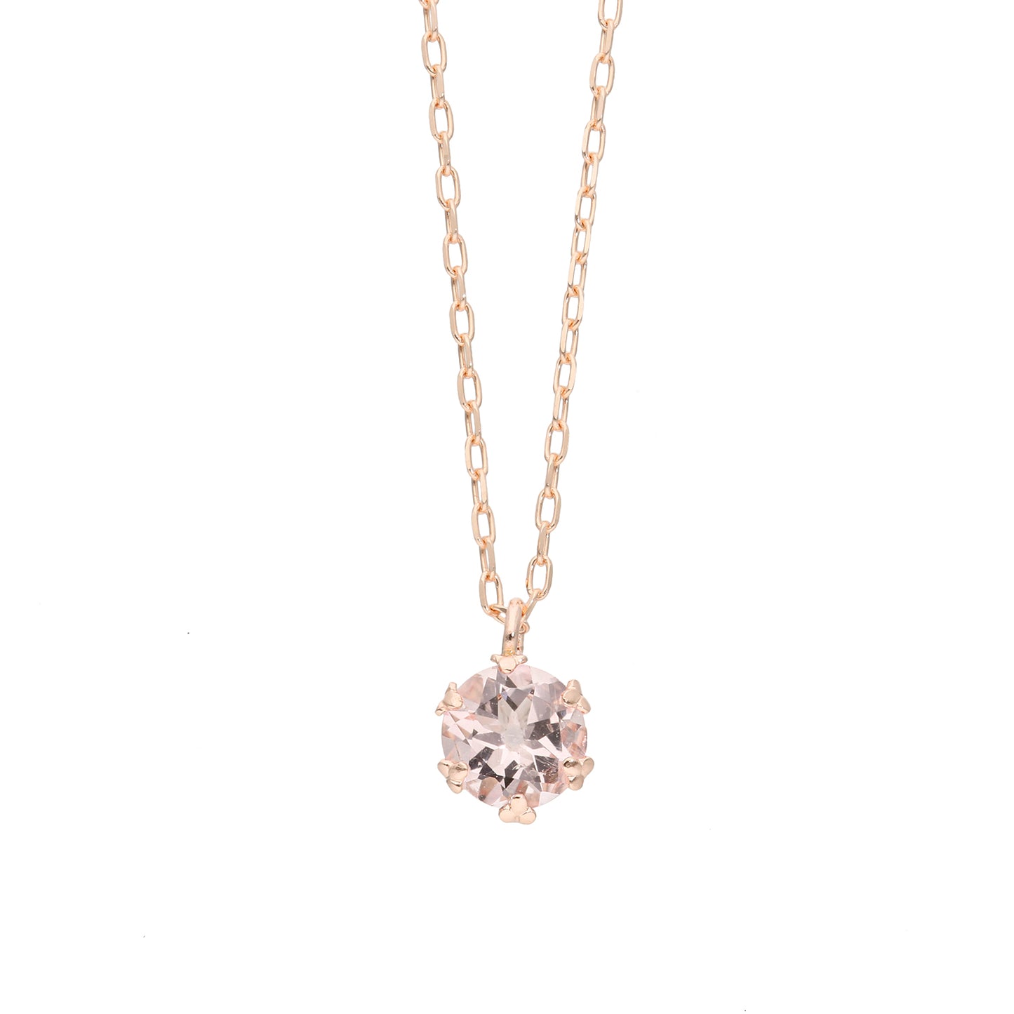 K10 morganite necklace｜63-3332