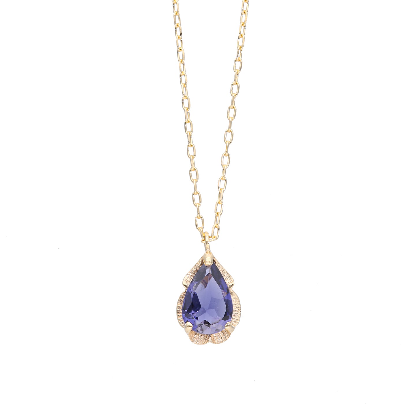 K10 iolite necklace｜63-3333