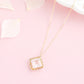 Color stone necklace ｜63-7843-7854
