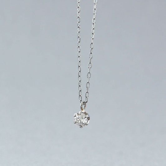 Halskette aus Platindiamant 0,10 ct |63-7878
