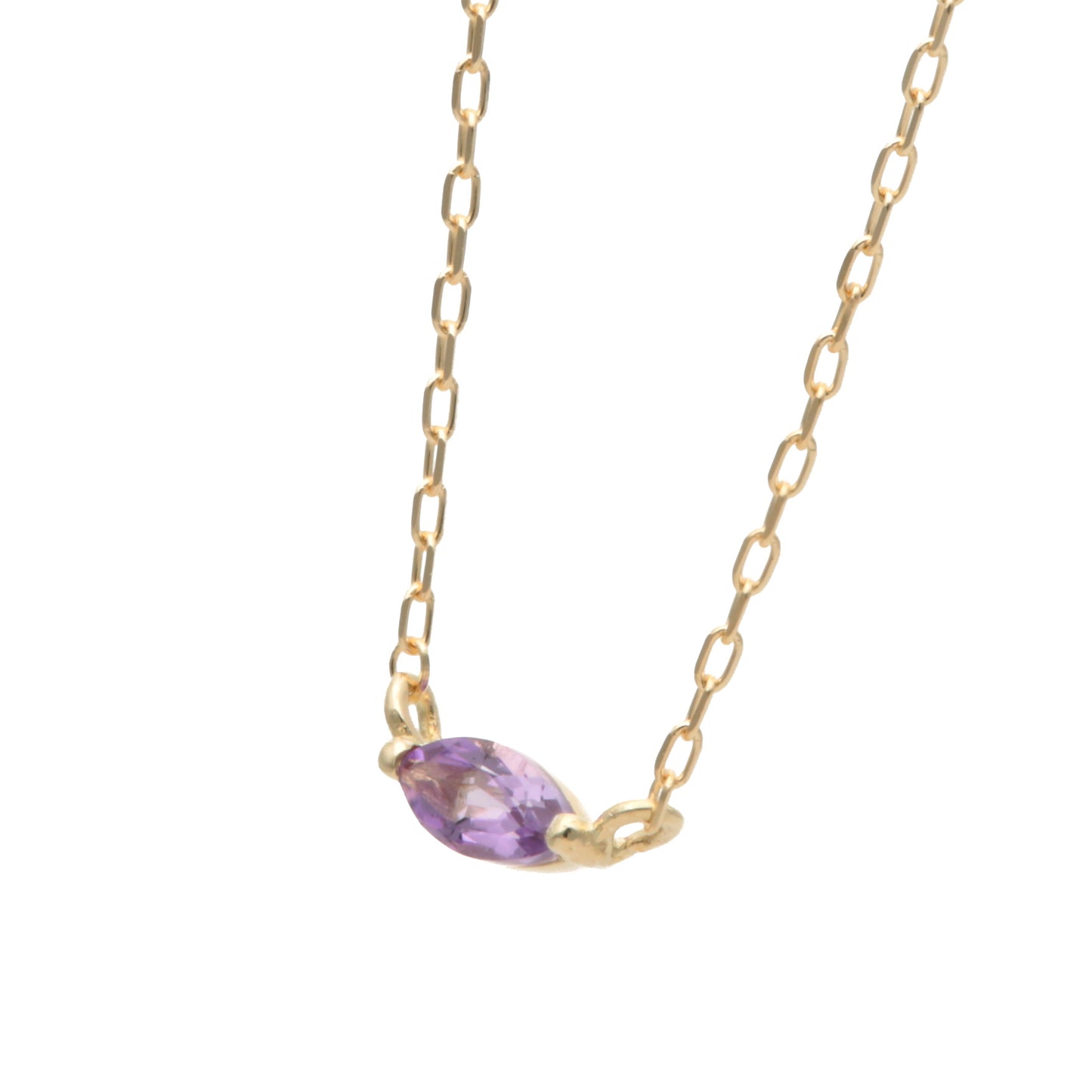 [Made-to-order] K10 birthstone necklace |63-8001-8012